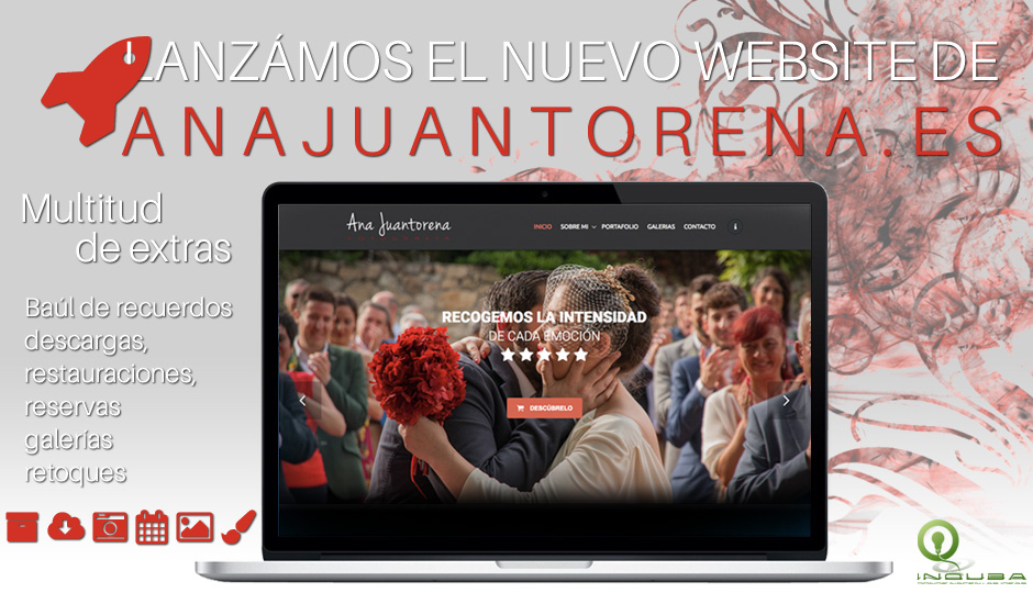 Ana Juantorena estrena sitio web de manos de Inquba.es